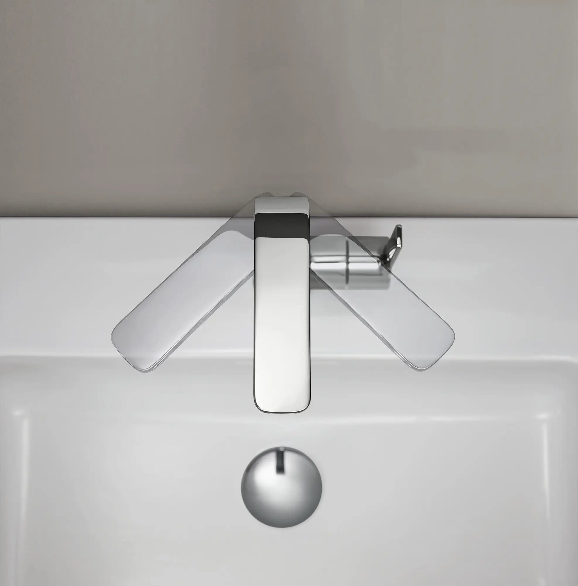 Robinet monotrou pour salle de bain, à poignée simple, taille G, 4,5 L/min (1,2 gpm) // CHROME STARLIGHT GROHE // 70219_B-2382500A_1_CDNwebp.webp