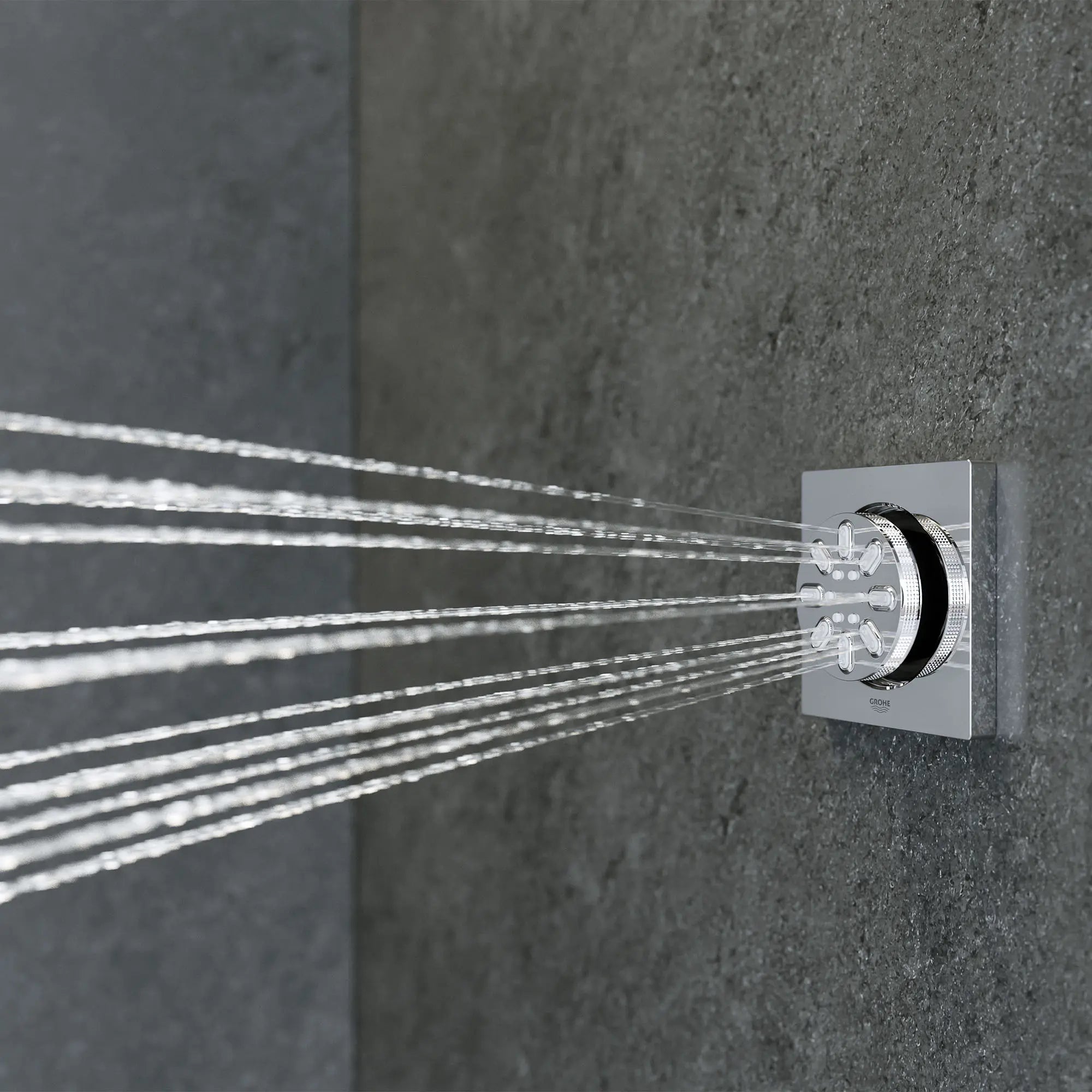 Douchette latérale - 2 jets, 0,9 gpm // CHROME STARLIGHT GROHE // 71018_B-26745000_2_CDNwebp.webp