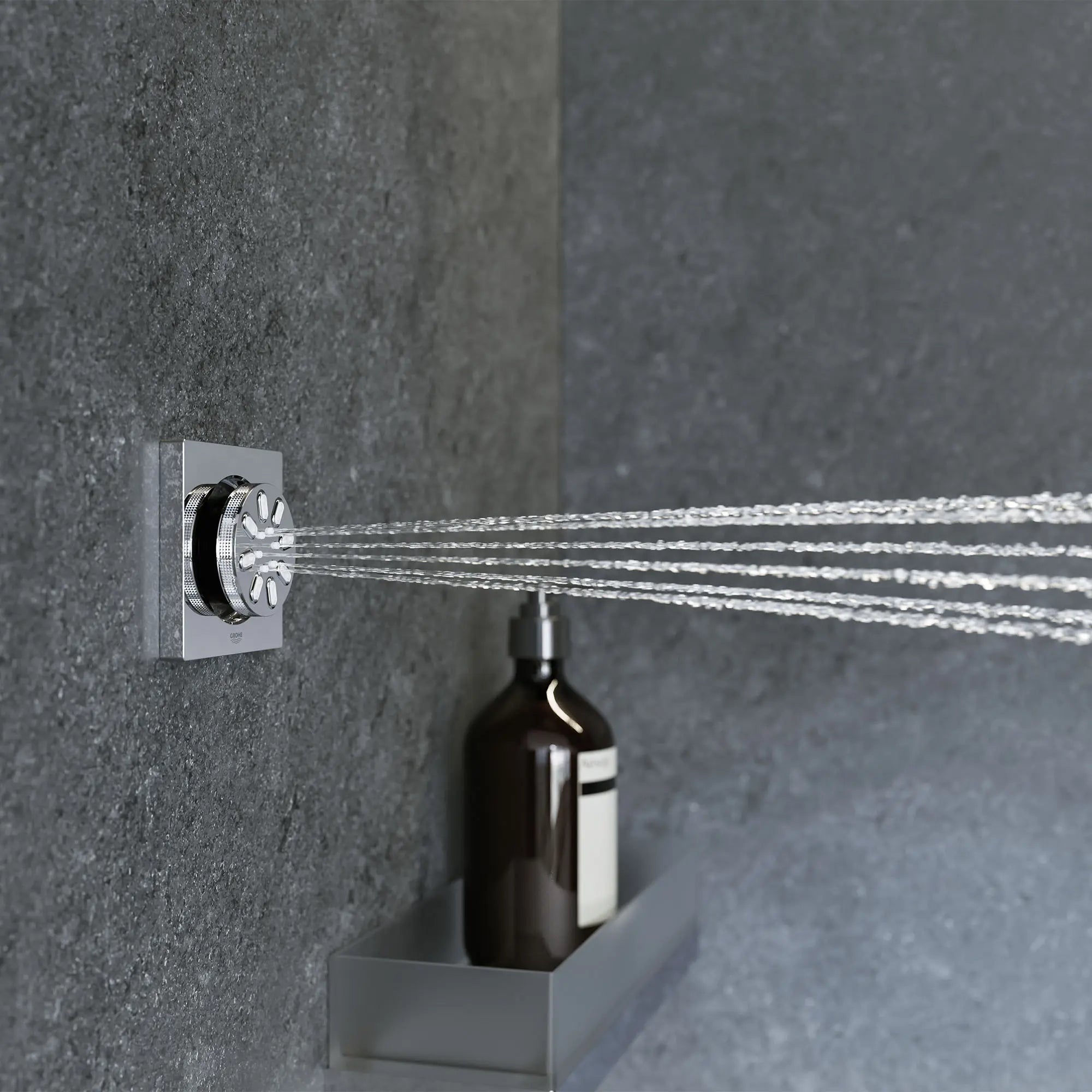 Douchette latérale - 2 jets, 0,9 gpm // CHROME STARLIGHT GROHE // 71019_B-26745000_3_CDNwebp.webp