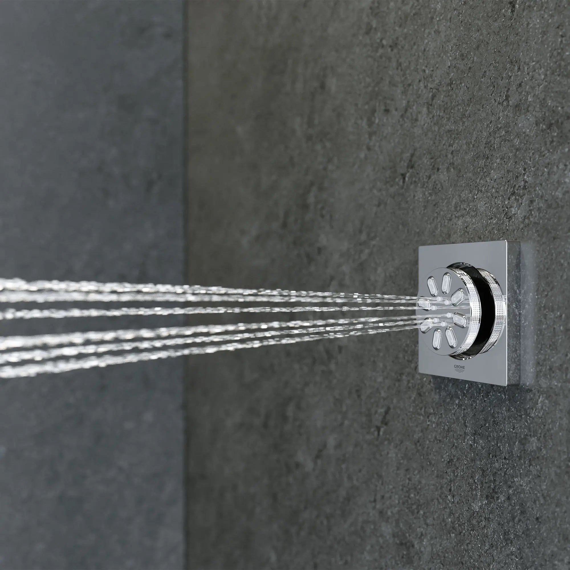 Douchette latérale - 2 jets, 0,9 gpm // CHROME STARLIGHT GROHE // 71023_B-26745000_4_CDNwebp.webp