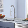 [31380DC0] K7 Medium Single-Handle Semi-Pro Dual Spray Kitchen Faucet 1.75 GPM (6.6 L/min) - GROHE StarLight Chrome