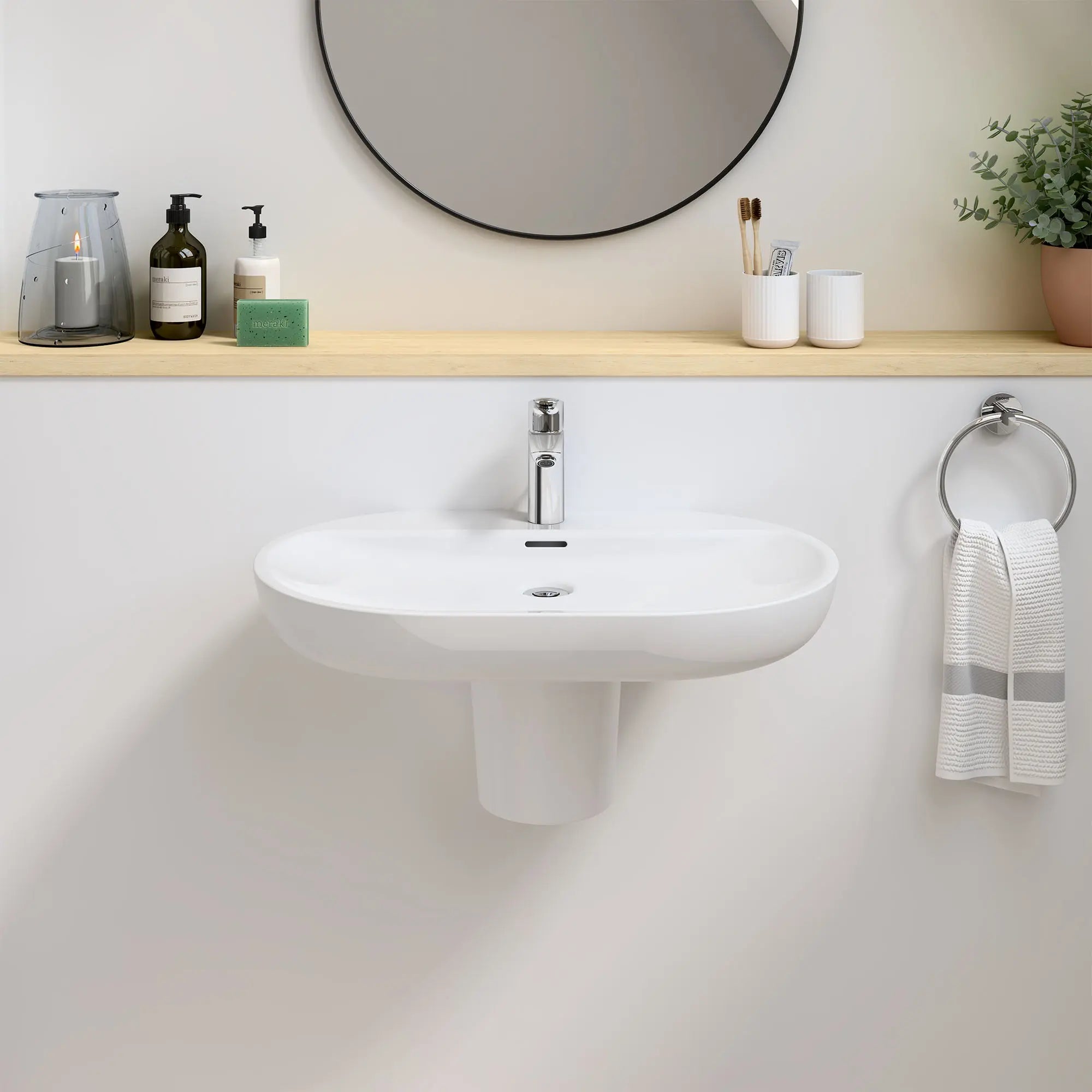 Robinet monotrou // CHROME STARLIGHT GROHE // 72160_B-32642003_32643003_39669000_39657000_1_CDNwebp.webp