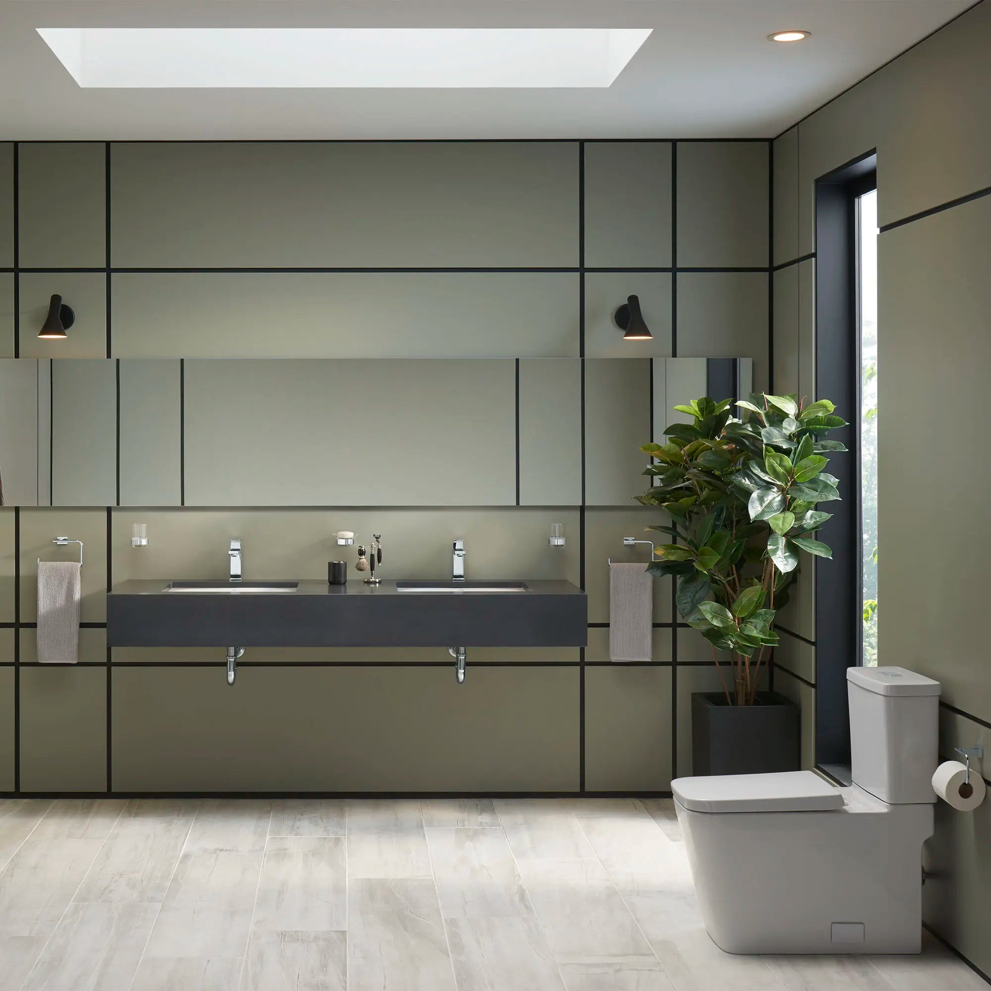 Robinet monotrou pour salle de bain, à poignée simple, taille M, 4,5 L/min (1,2 gpm) // CHROME STARLIGHT GROHE // 72378_B-39660000_39664000_23670000_CDNwebp.webp