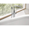[23491001] Floor Standing Tub Filler with Hand Shower - GROHE StarLight Chrome