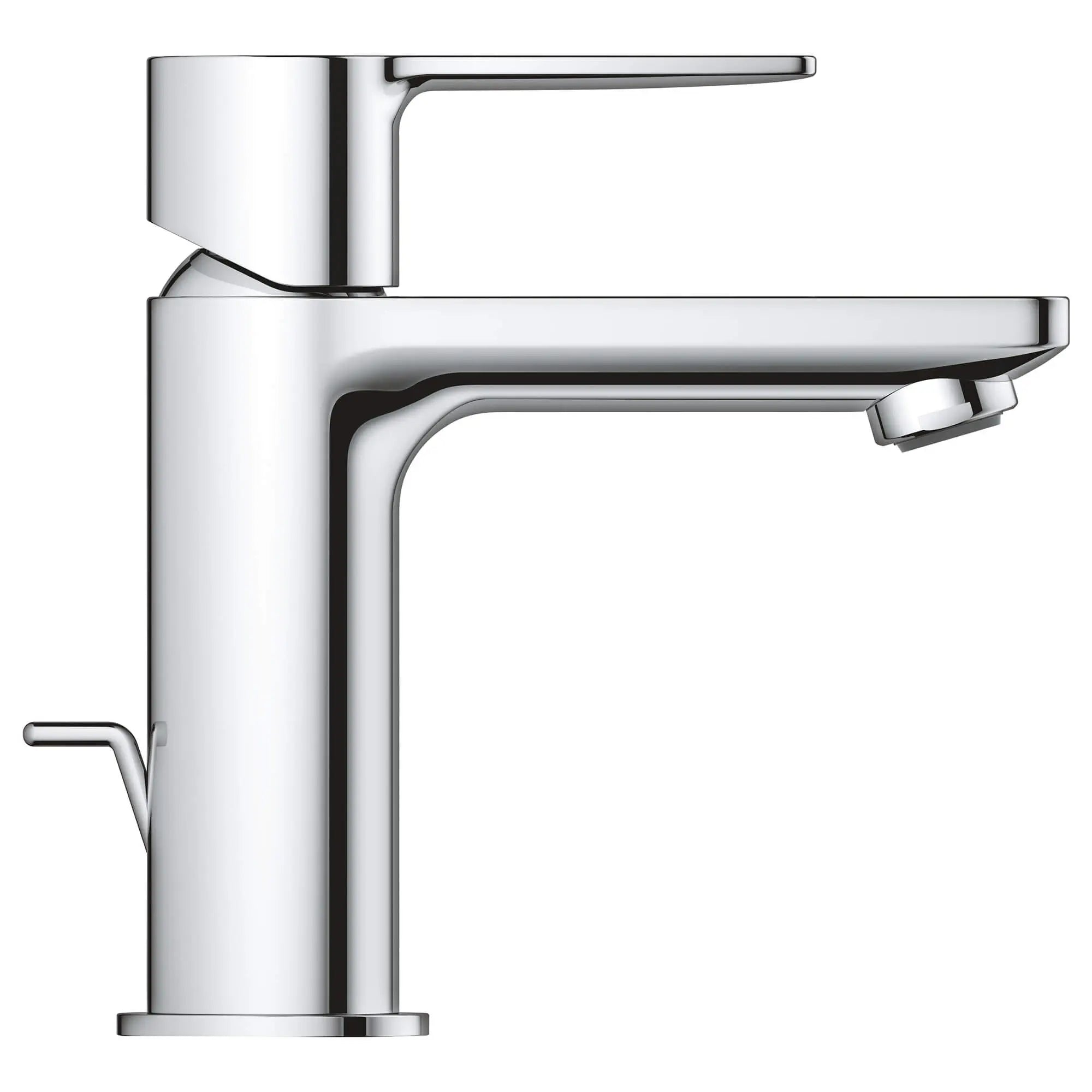 Robinet monotrou pour salle de bain, à poignée simple, taille TP, 4,5 L/min (1,2 gpm) // CHROME STARLIGHT GROHE // 869_2382400a-single-handle-bathroom-faucet-xs-size-enviro-1_0_CDNwebp.webp
