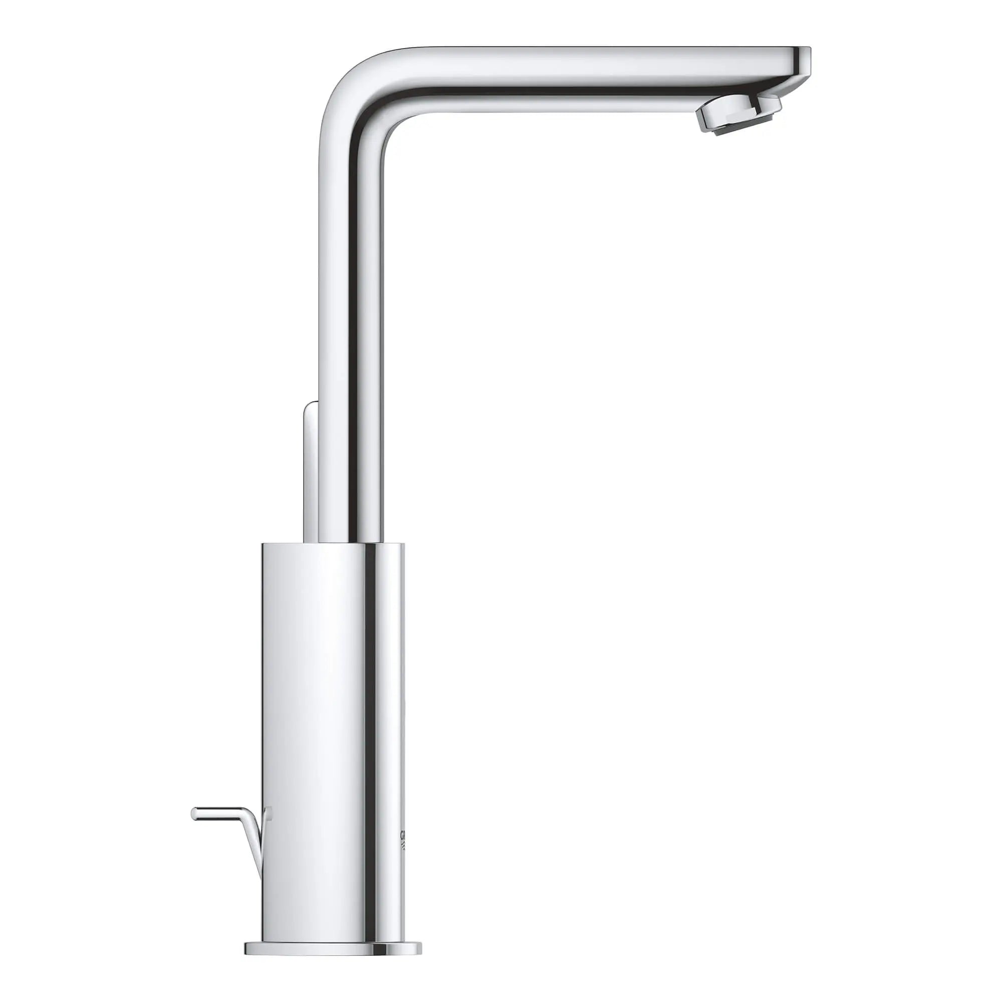 Robinet monotrou pour salle de bain, à poignée simple, taille G, 4,5 L/min (1,2 gpm) // CHROME STARLIGHT GROHE // 870_2382500a-single-handle-bathroom-faucet-l-size-enviro-1_0_CDNwebp.webp
