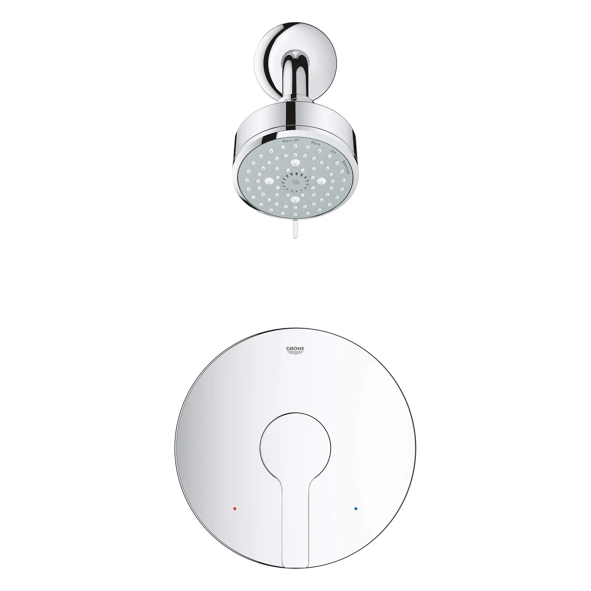 Lineare Ensemble douche // CHROME STARLIGHT GROHE // 874_23826001-shower-combination-enviro-1_0_CDNwebp.webp