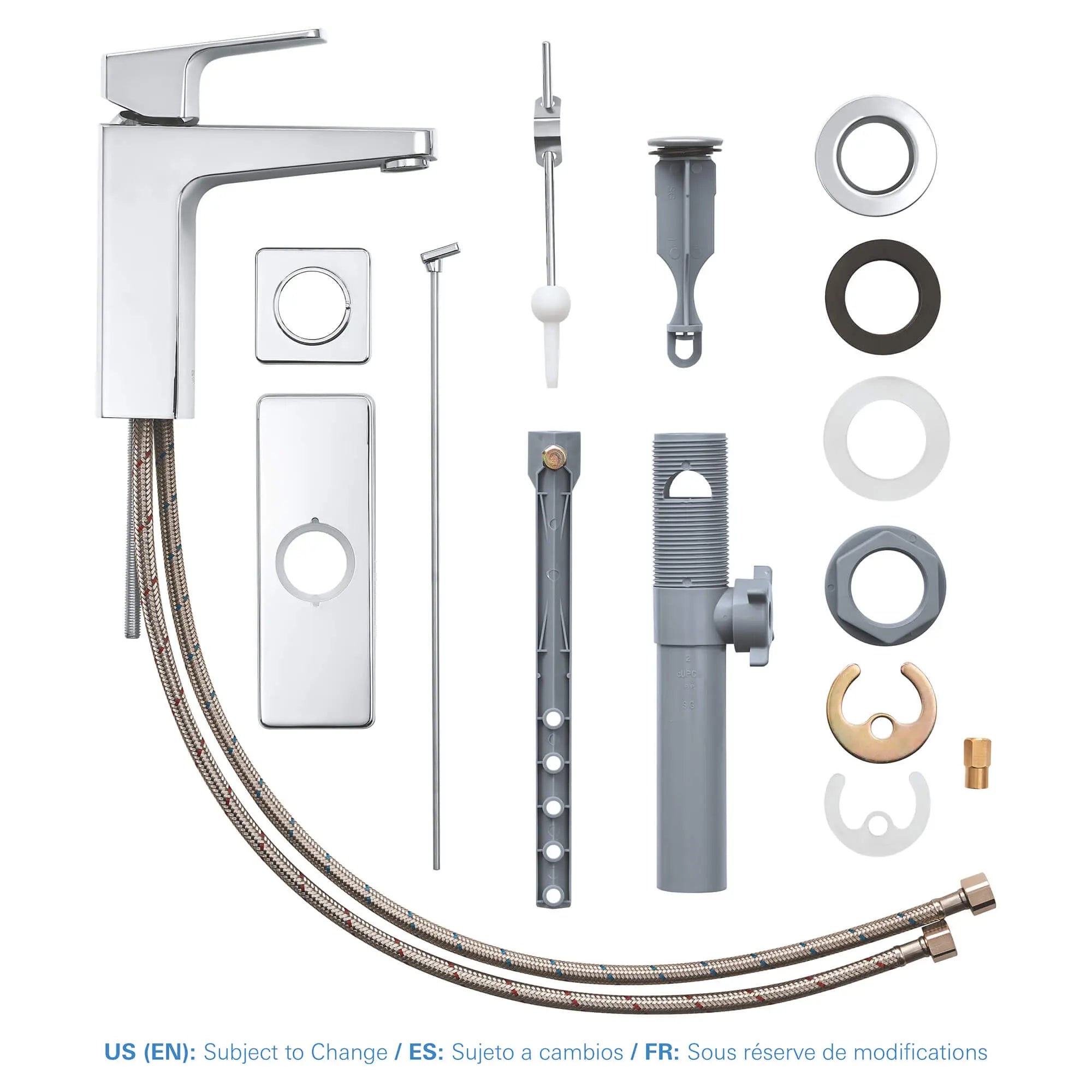 Robinet combiné de 4 po Tallinn // CHROME STARLIGHT GROHE // 900_23838000-single-handle-4-inch-centerset-bathroom-faucet-enviro-7_0_CDNwebp.webp