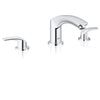 [25168002] 3-Hole 2-Handle Deck Mount Roman Tub Faucet - GROHE StarLight Chrome